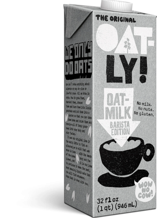 Oatly Milk Barista