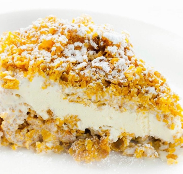 Candied Cornflake Ice Cream Pie