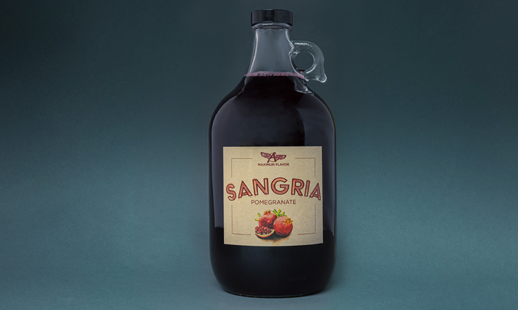 Red Wine Pomegranate Sangria Jug
