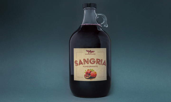 Red Wine Pomegranate Sangria Jug