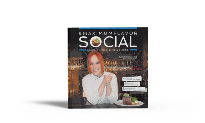 Maximum Flavor Social Cookbook - Autographed