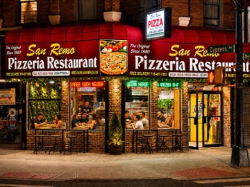 San Remo Pizzeria Restaurant 5601 Myrtle Ave