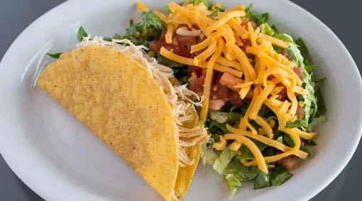 Shredded Chicken Taco