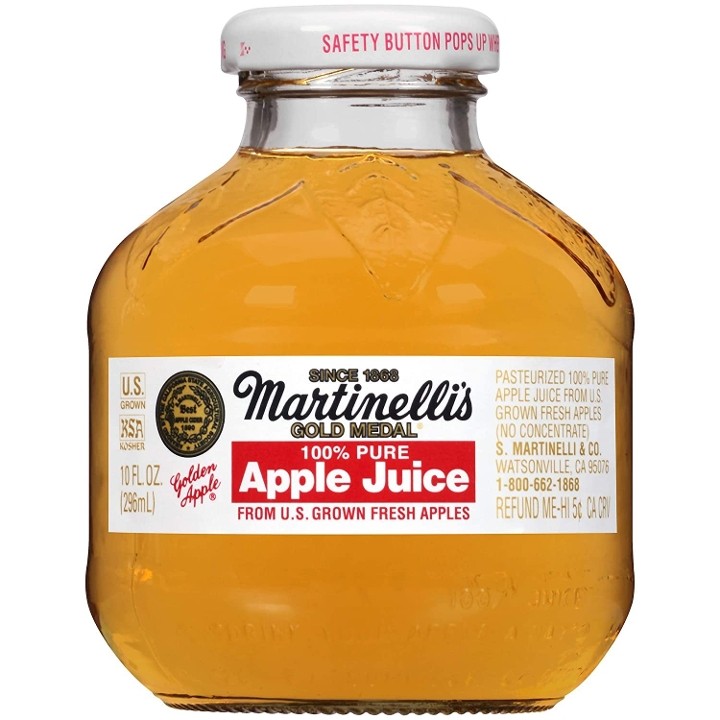 Martinelli's Apple Juice 10oz Round