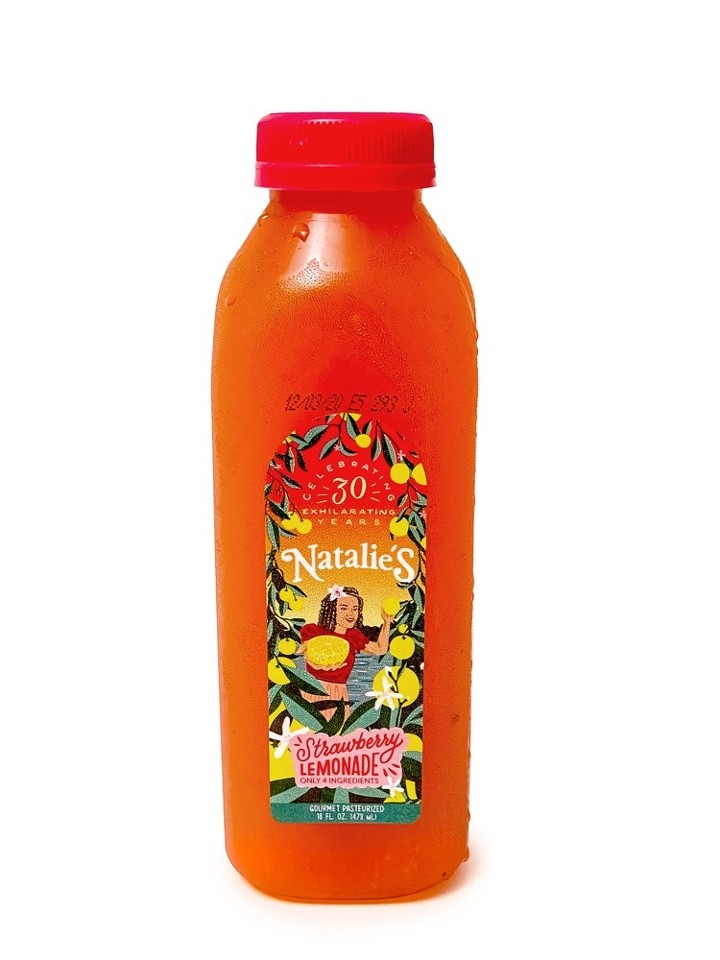 Natalies Natural Strawberry Lemonade