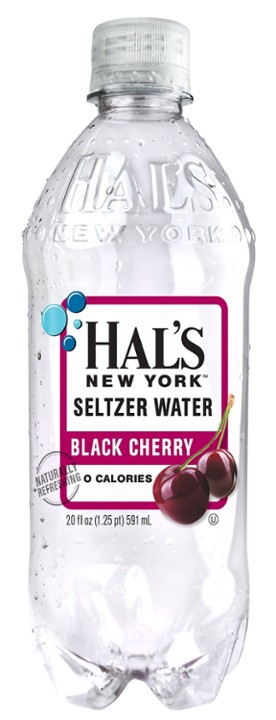 Hal's New York Seltzer Black Cherry