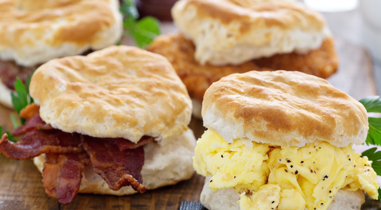 Country Ham & Egg Biscuit