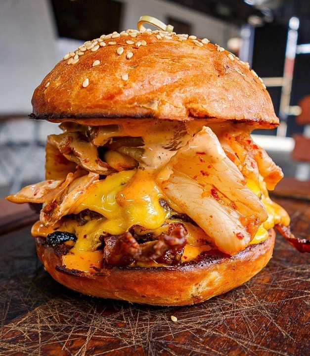 Kimchi Burger.
