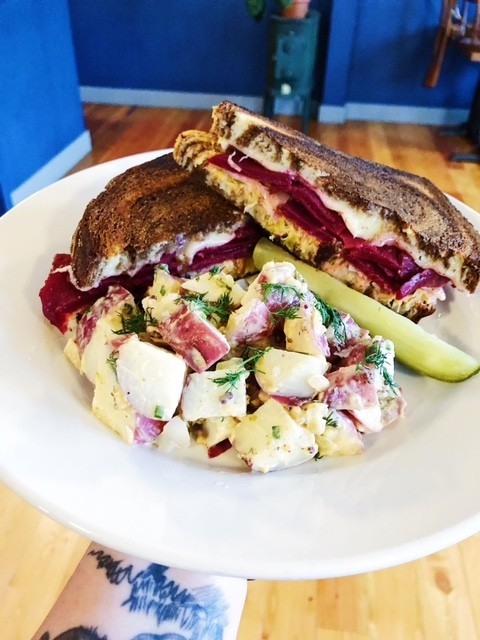 The Beet Rueben Sandwich