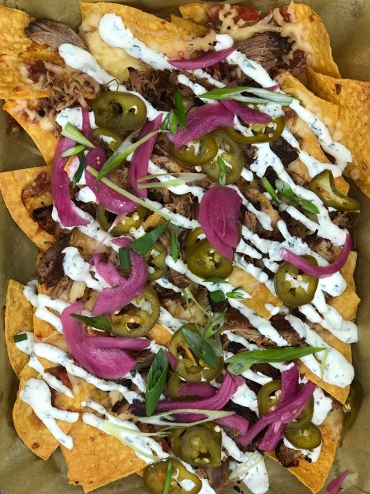 PULLED PORK NACHOS