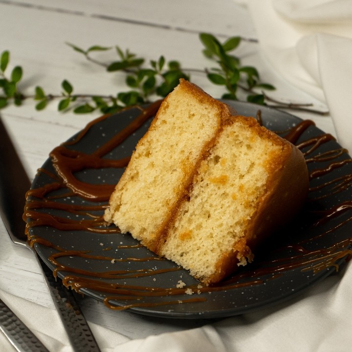 Caramel Cake Slice