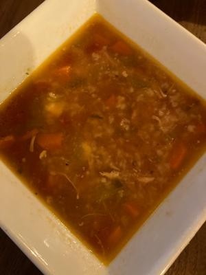 "Soup of Day" Chicken and Orzo