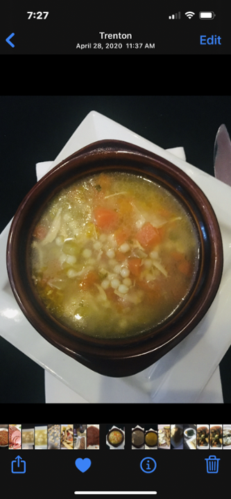 "Soup of the Day" Chicken Soup