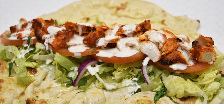 Tandoori Chicken Wrap