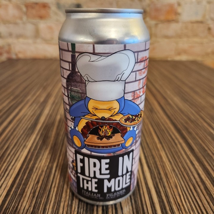 Mad Mole Fire in the Mole Pilsner