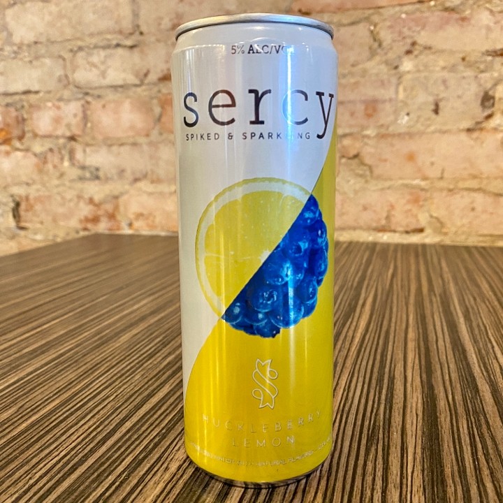 Sercy Hard Seltzer - Huckleberry Lemon