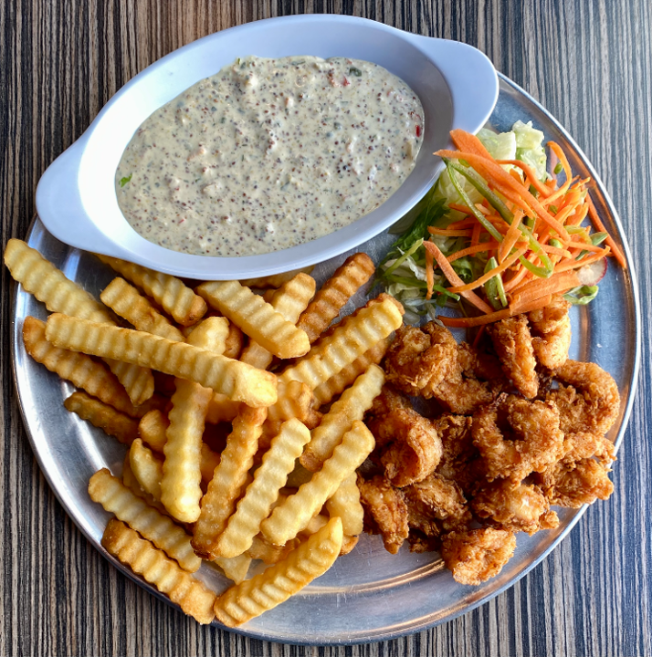 Fried Shrimp & Fries Blueplate Special (Fridays ONLY)