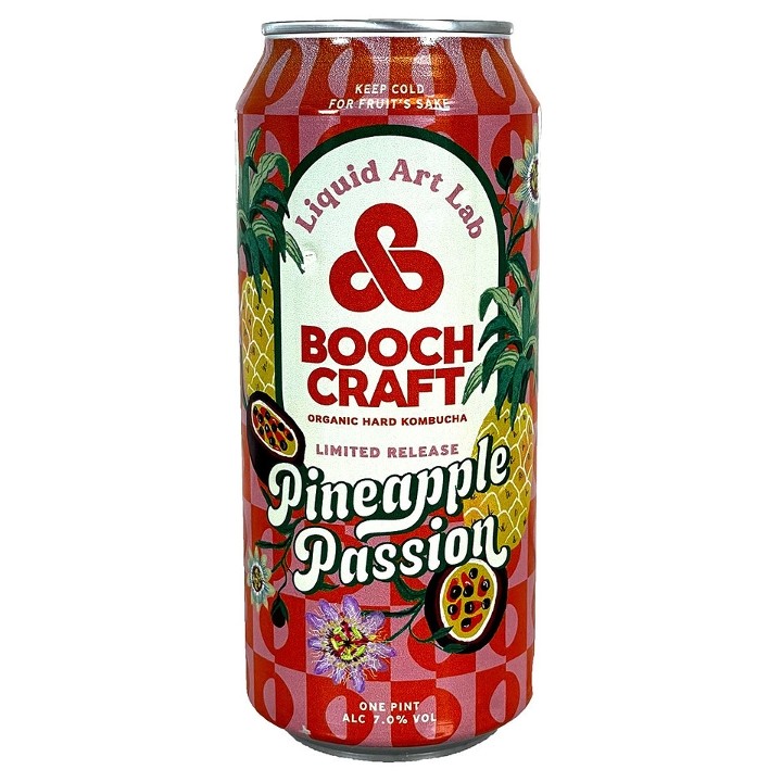 Boochcraft Pineapple Passion - 16oz **SINGLE**