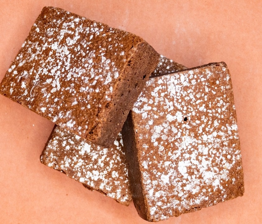 Brownie  1/2 Pan - 20 bars (10 cut in half)