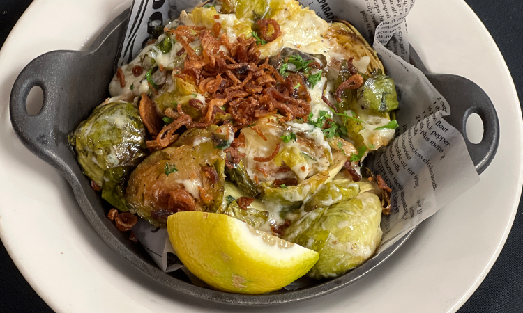 Crispy Seared Brussels Sprouts