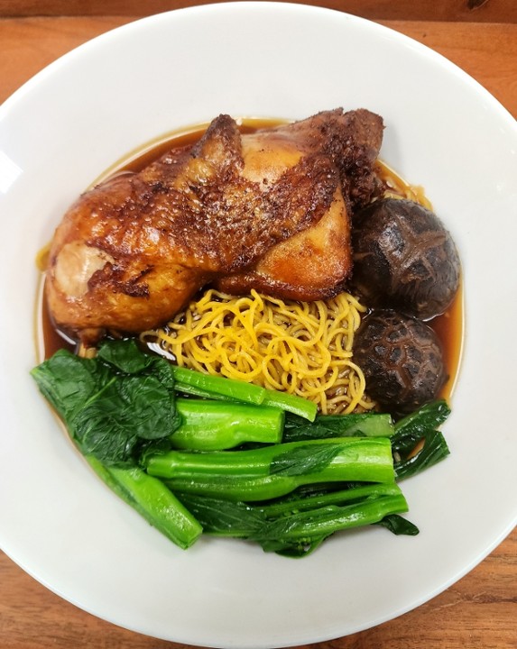 Braised Chicken Soup w/ Egg Noodles- Mi Ga Tim
