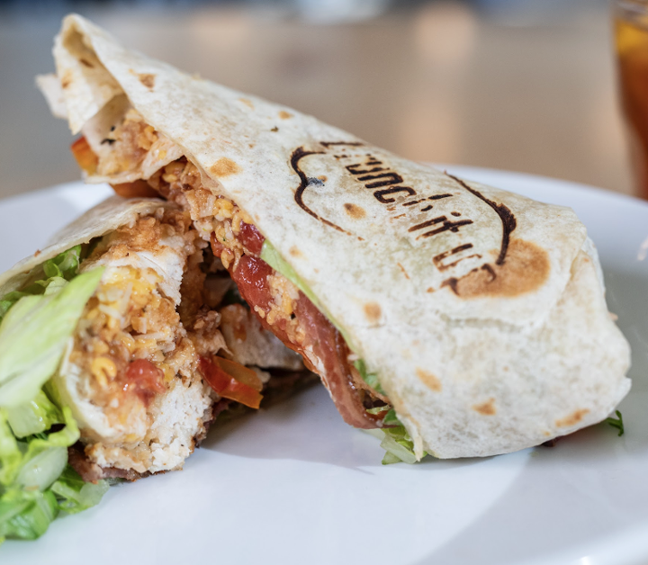 Crispy Chicken BLT Wrap