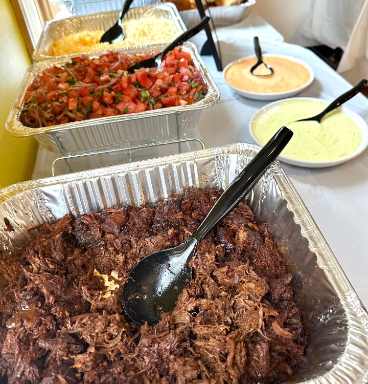 Build Your Own Burrito Bar - Catering for 10