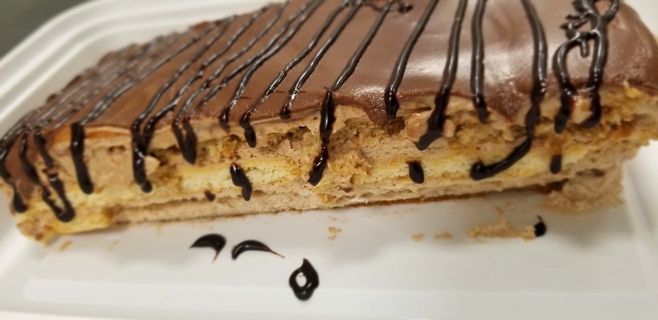 DOUBLE CHOCOLATE ECLAIR