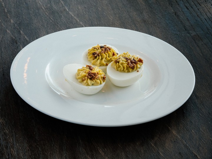 Bacon Jalapeno Deviled Eggs