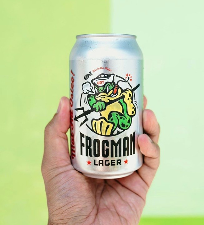 Frogman Lager (BRING YOUR OWN GROWLER)