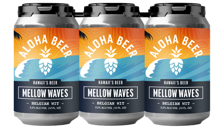 Mellow Waves, 6pk-12oz can beer (5.2% ABV)