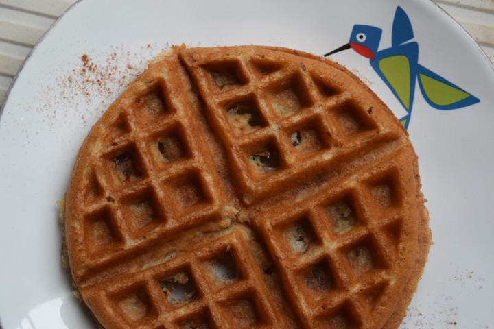 B-A-N-A-N-A-S Waffle