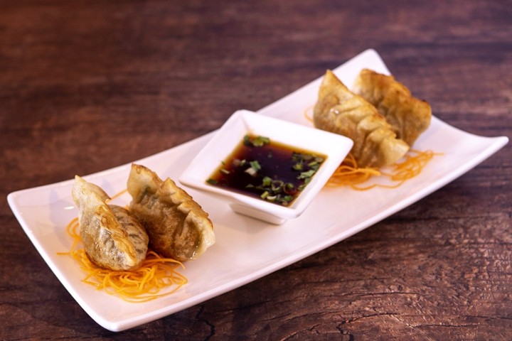 Pan-Seared Squash Potstickers