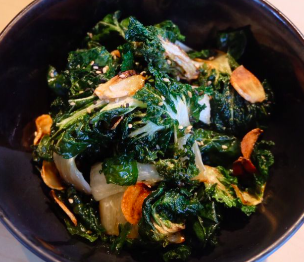 Crispy Bok Choy