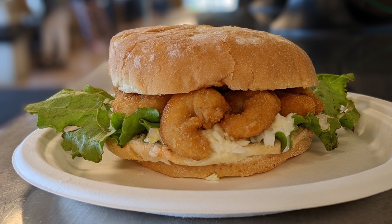 Crispy Shrimp Sandwich