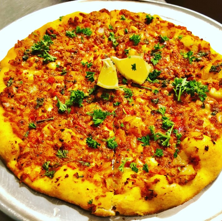 Lg Veggie Kurdish Pizza