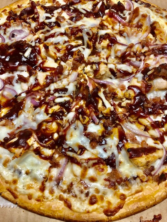 Lg BBQ Chicken Pizza