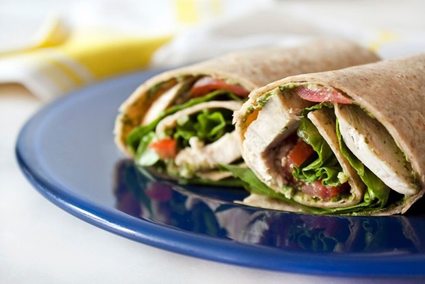 Chicken Pesto Wrap