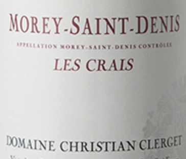 RTL Christian Clerget Morey-Saint-Denis 'Les Crais'