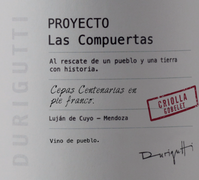RTL Durigutti "Proyecto" Criolla Goblet 2022
