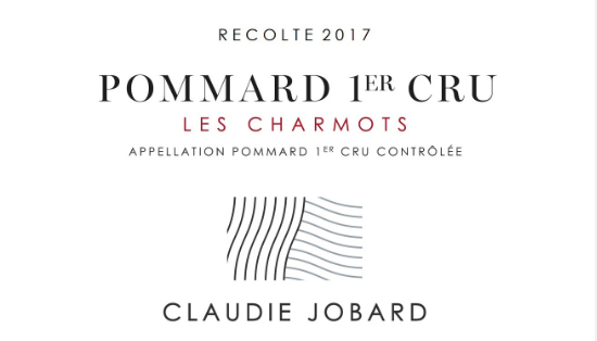 RTL Claude Jobard Pommard 1er Cru 'Les Charmots' 2019