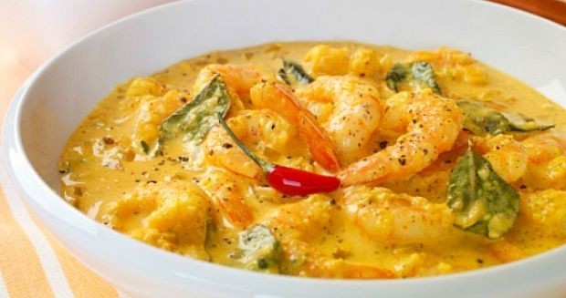 Shrimp Malai Curry