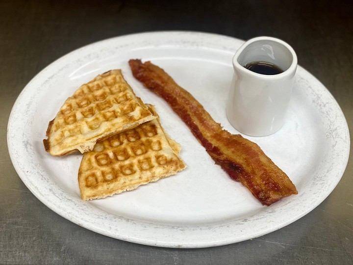 Kids Waffle, 1 pc Bacon