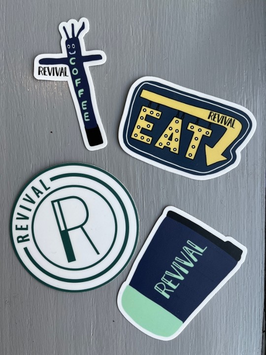 Revival Stickers