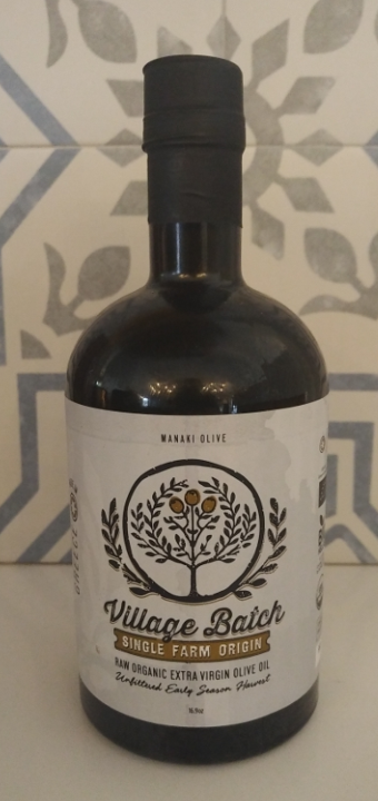 Extra Virgin Delicate or Robust Organic Olive Oil - 500ml