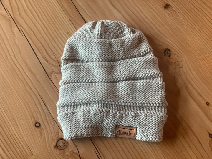 Scrunch Beanie - Cream