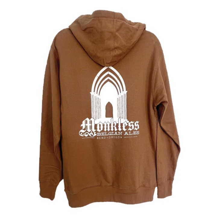 Pullover Hoodie - Light Brown - XL