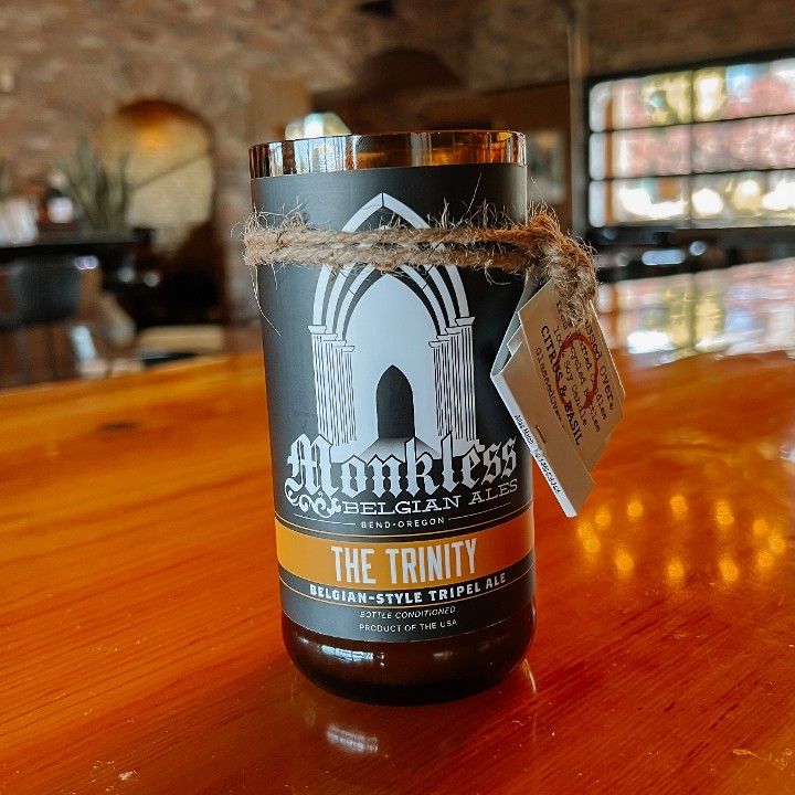 Beer Candle - The Trinity - Citrus & Basil