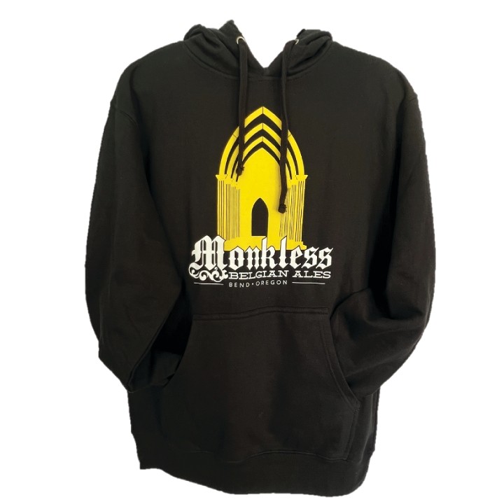Pullover Hoodie - Black - 2XL