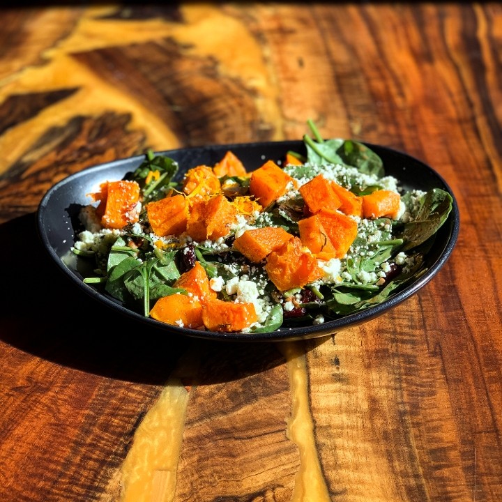 Butternut Squash & Spinach Salat